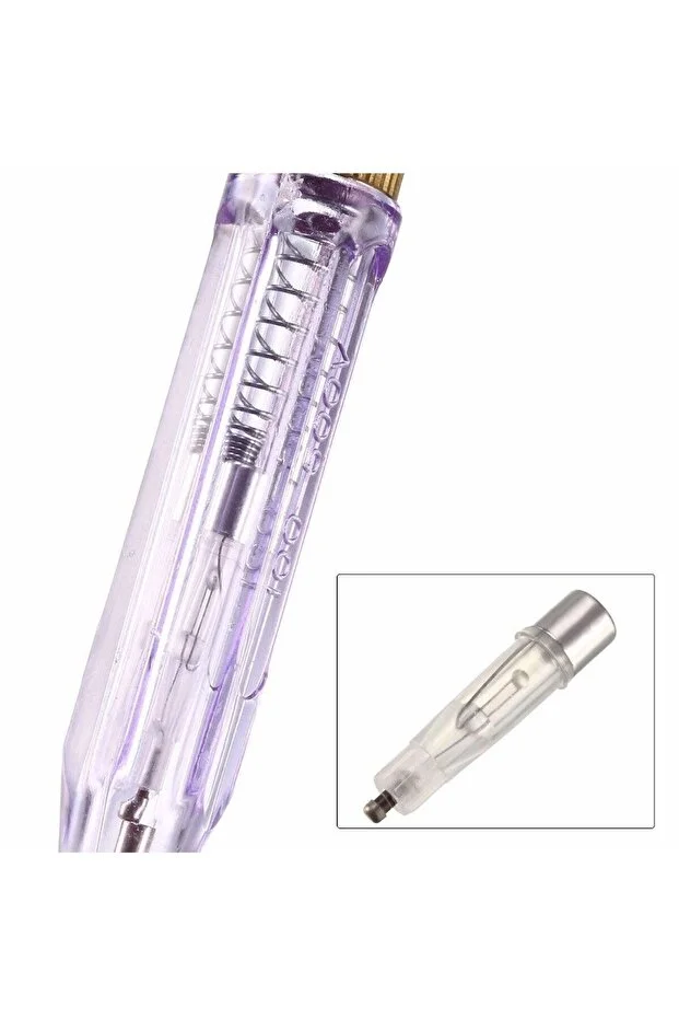 Düz Uçlu Elektrik Kontrol Kalemi Faz Test Cihazı Voltaj Kontrol Anahtarı 716134