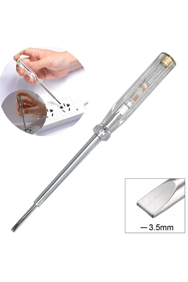 2'li Set Elektrik Kontrol Kalemi Tornavida Yıldız Düz Uçlu 718718