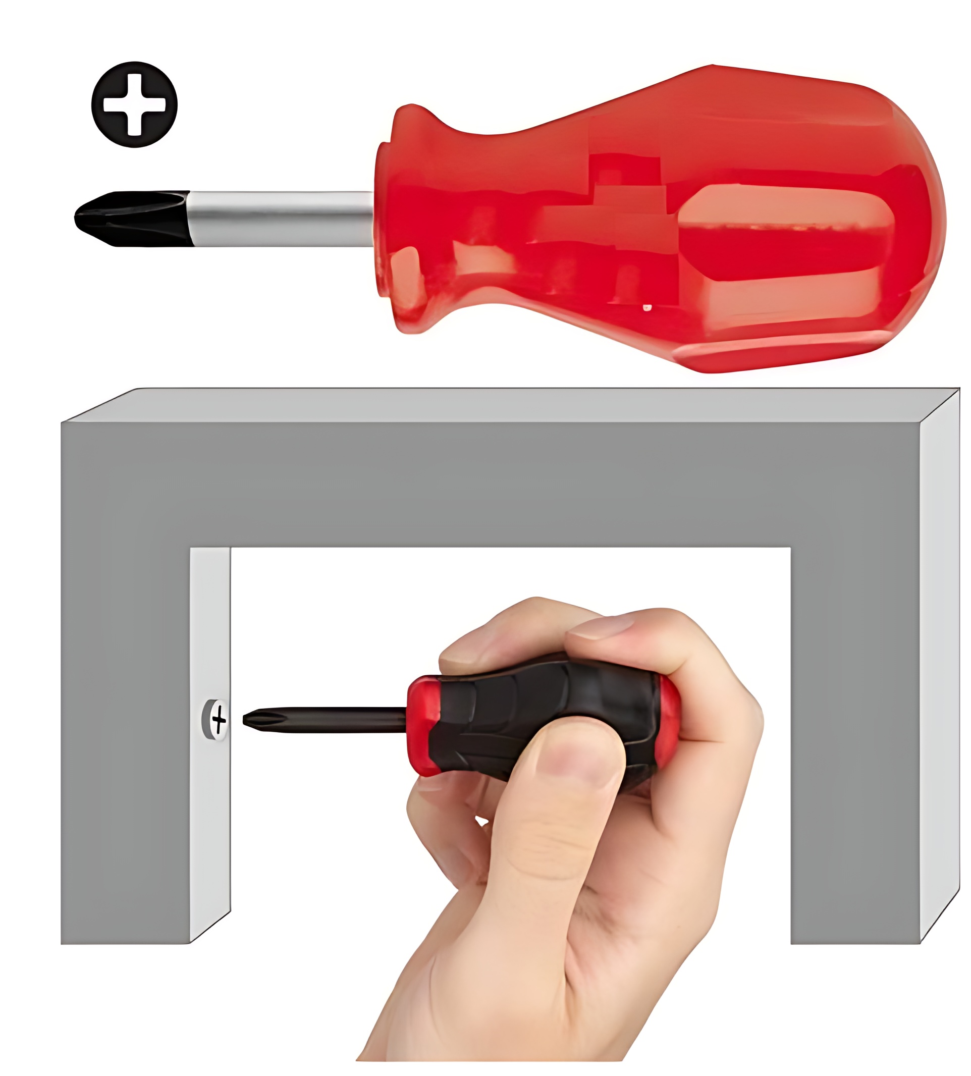 Avuç İçi Mini Topaç Tornavida Yıldız Uçlu Kısa Şaft Ufak Vidalama Anahtarı Hassas El Aleti 716083