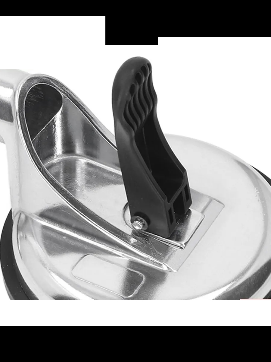 Profesyonel Alüminyum 100 KG Kilitli Vantuzlu Ağır Cam Seramik Fayans Mermer Kaldırıcı 115 mm 722540