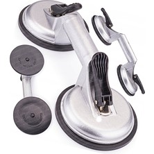 Profesyonel Alüminyum 100 KG Kilitli Vantuzlu Ağır Cam Seramik Fayans Mermer Kaldırıcı 115 mm 722540