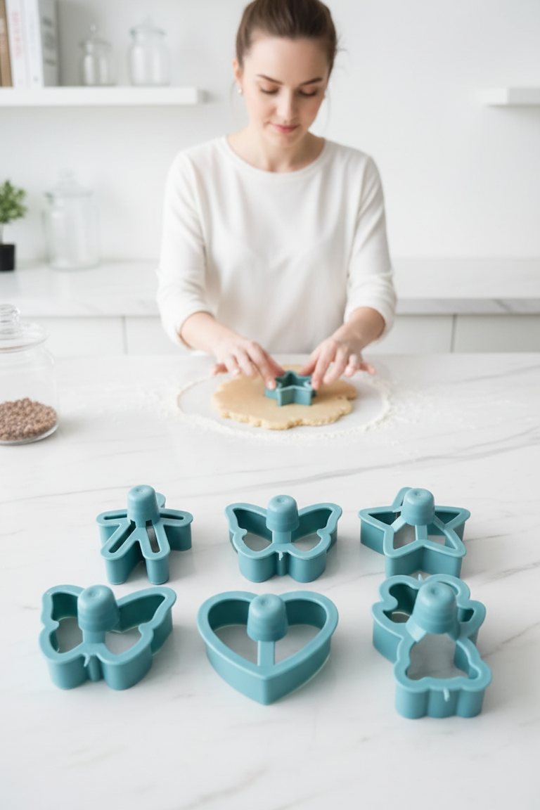 6'lı Tasarım Kurabiye Kalıbı Seti 722554