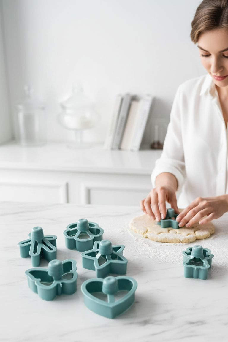 6'lı Tasarım Kurabiye Kalıbı Seti 722554