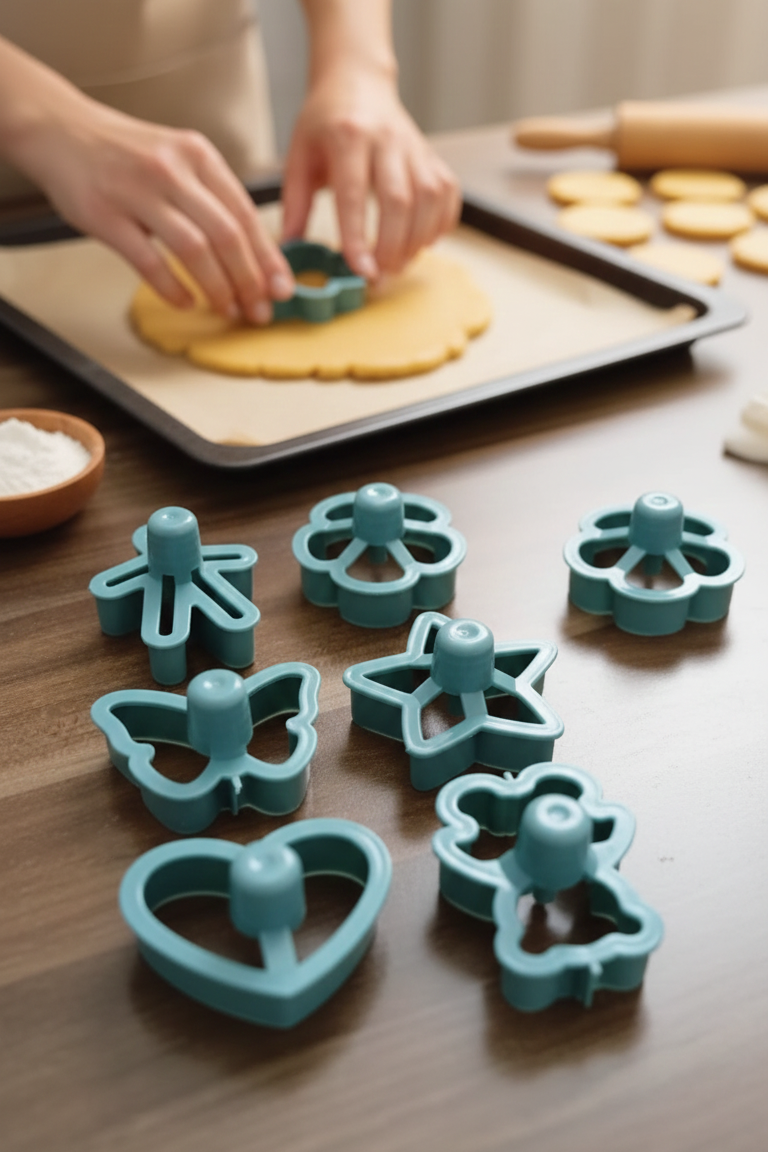 6'lı Tasarım Kurabiye Kalıbı Seti 722554