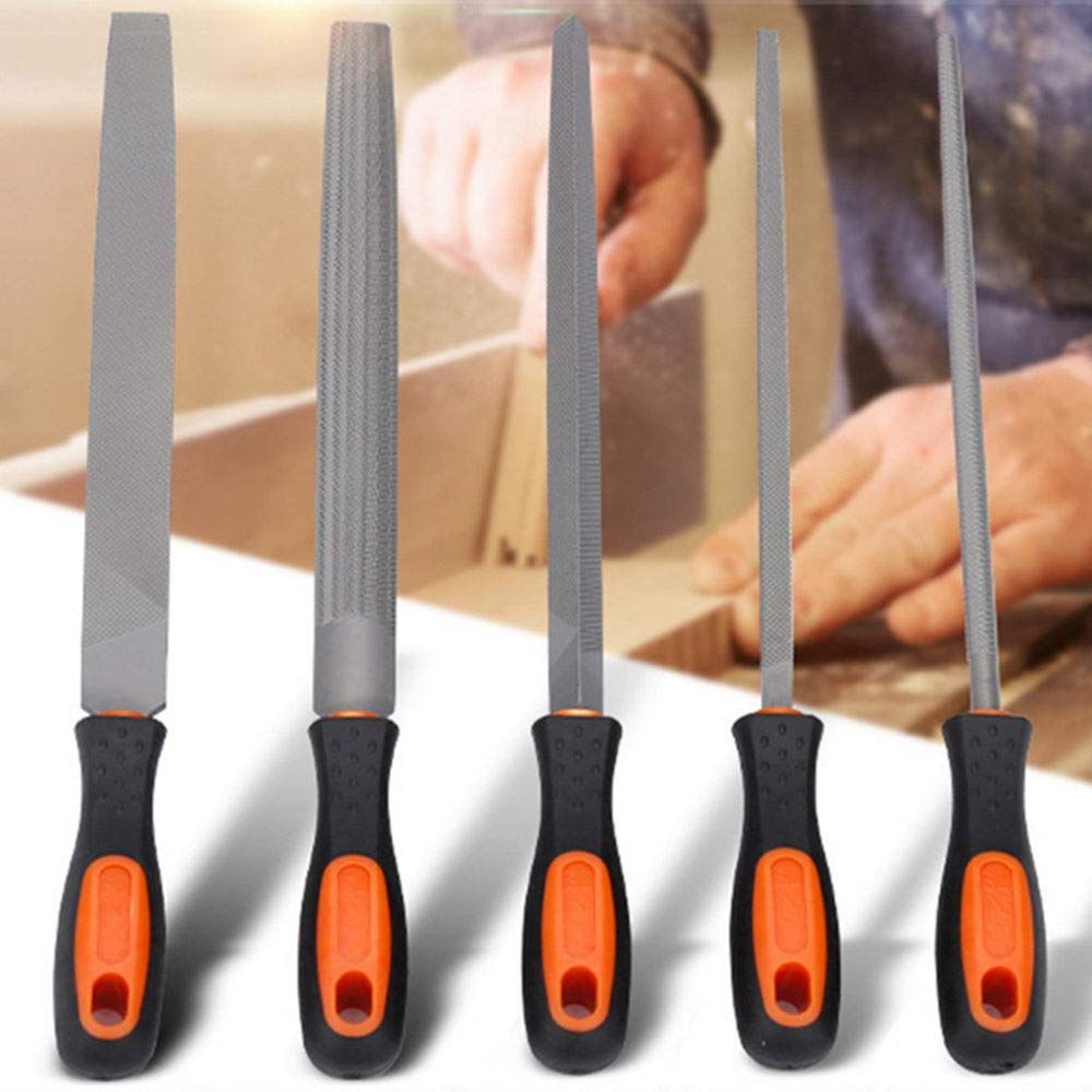 5’li Profesyonel El Eğesi ve Törpü Seti - Ahşap Törpüsü - Ağaç Törpüsü Endüstriyel Karbon Çelik 722558