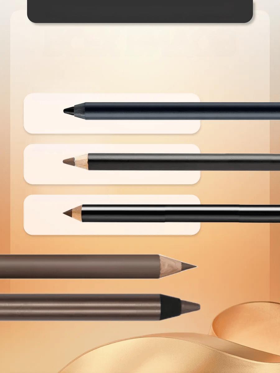 3'lü Profesyonel Çift Bıçaklı Makyaj Kalemi Açacağı - Alman Çeliği Keskinliği & Şeffaf Hazneli 722565