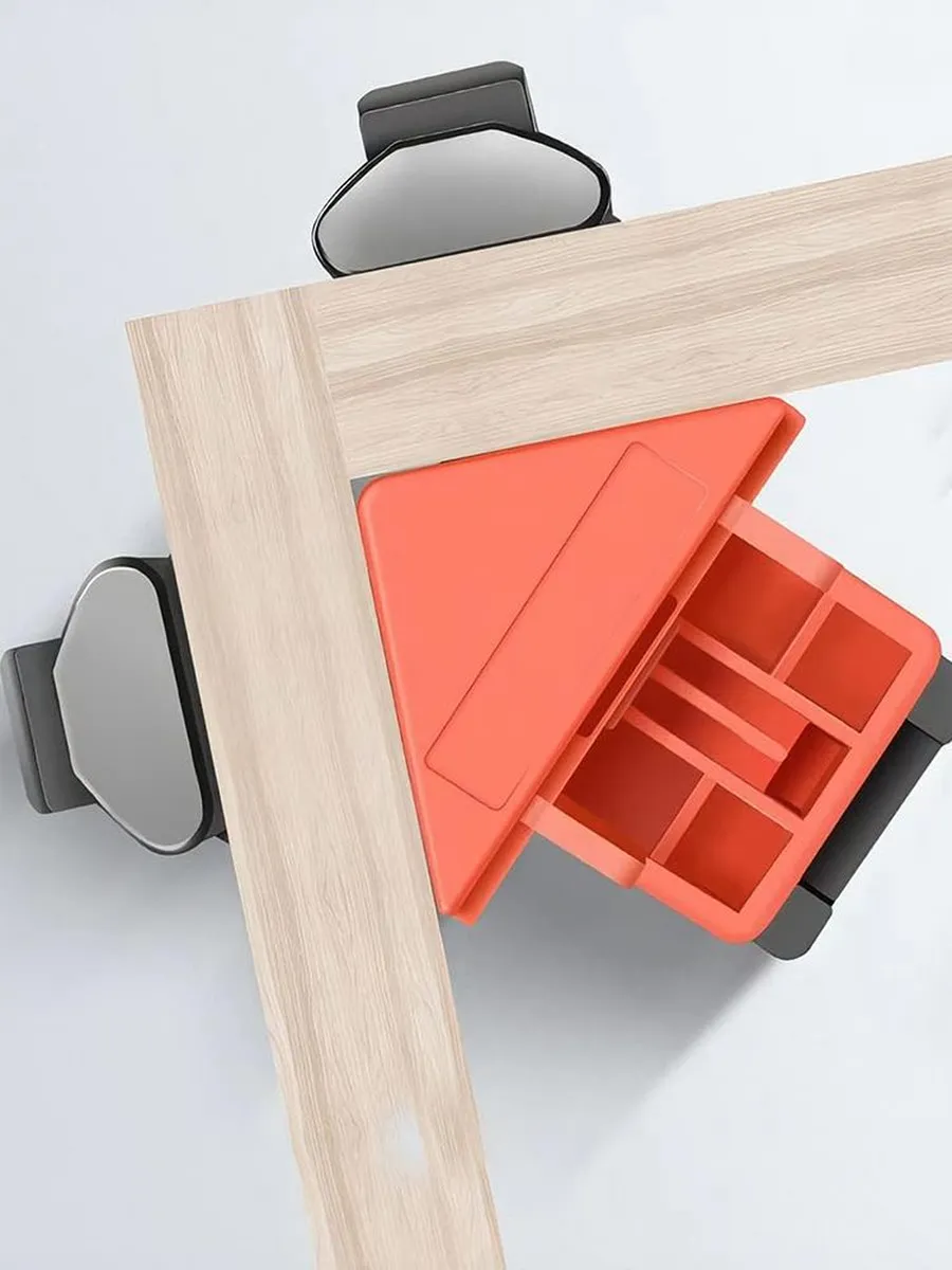 90 Derece Köşe Sıkıştırma İşkence Seti 4'lü - Köşe Tutucu Köşe Birleştirici 722566