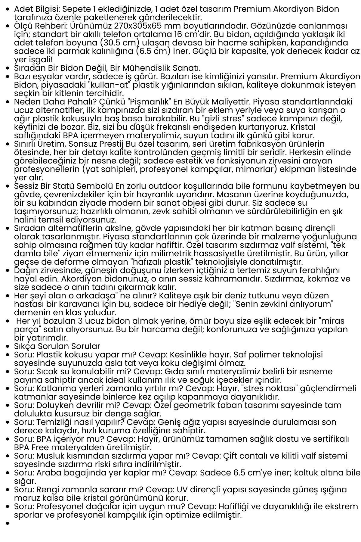 Akordiyon Bidon - Katlanabilir Lüks Su Taşıma Ünitesi | 10L Şeffaf Tasarım 722568