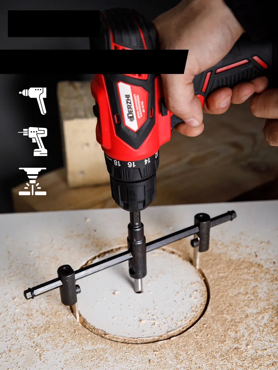 Profesyonel Ayarlı Daire Kesici Panç Seti (40-200mm) - Tungsten Çelik Uçlu Hassas Delme Seti 722605