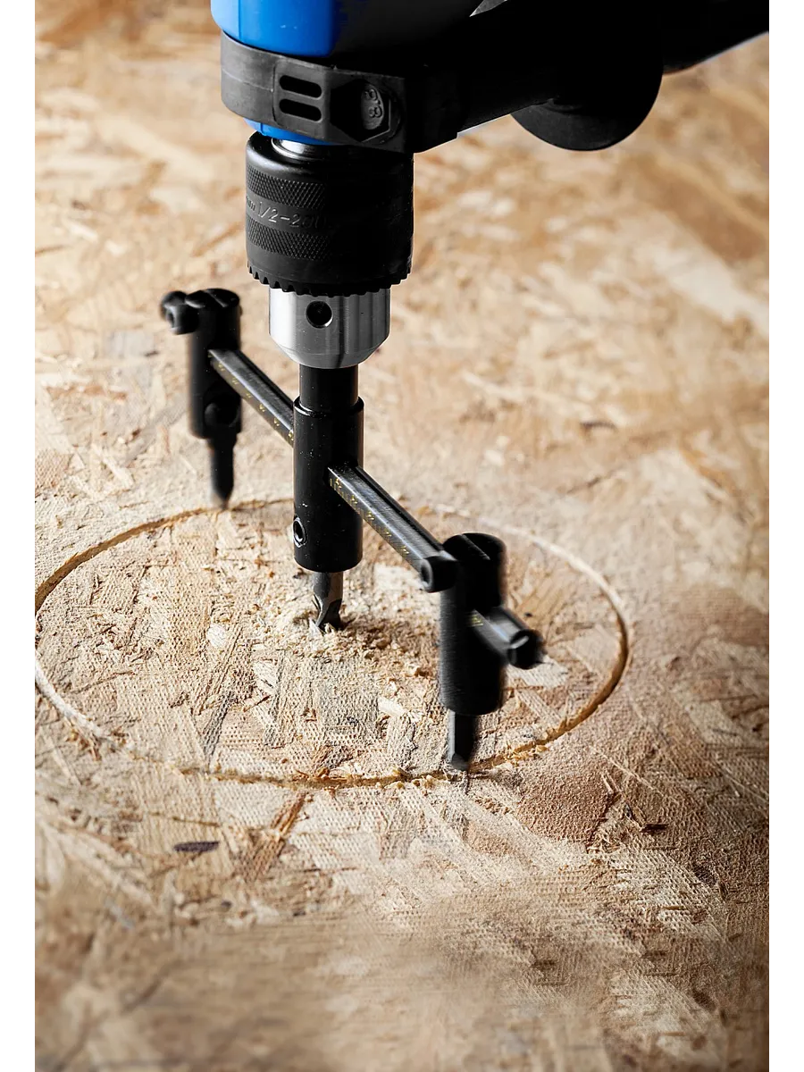 Profesyonel Ayarlı Daire Kesici Panç Seti (30-300mm) - Tungsten Çelik Uçlu Hassas Delme Seti 722606