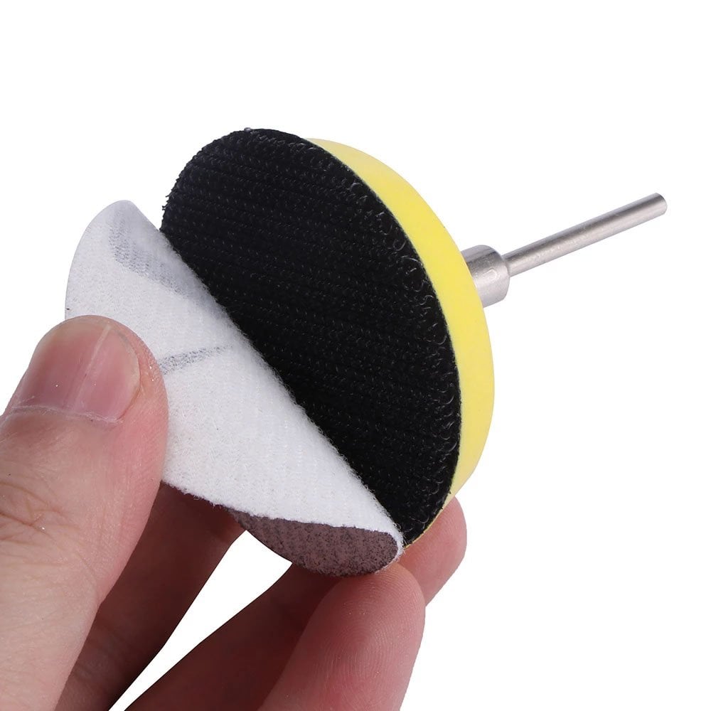 Pimli 50mm Cırt Zımpara Taban Seti 124 Parça Matkap ve Gravür Uyumlu Profesyonel Hobi Seti 722610