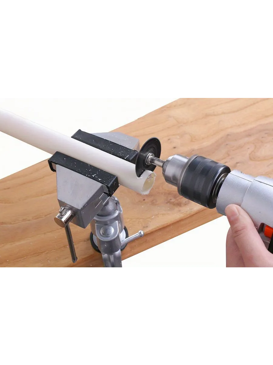 8'lı Karbür Çelik Mini Daire Testere Seti - HSS Döner Kesici Bıçak ve Mandren Takımı 722638