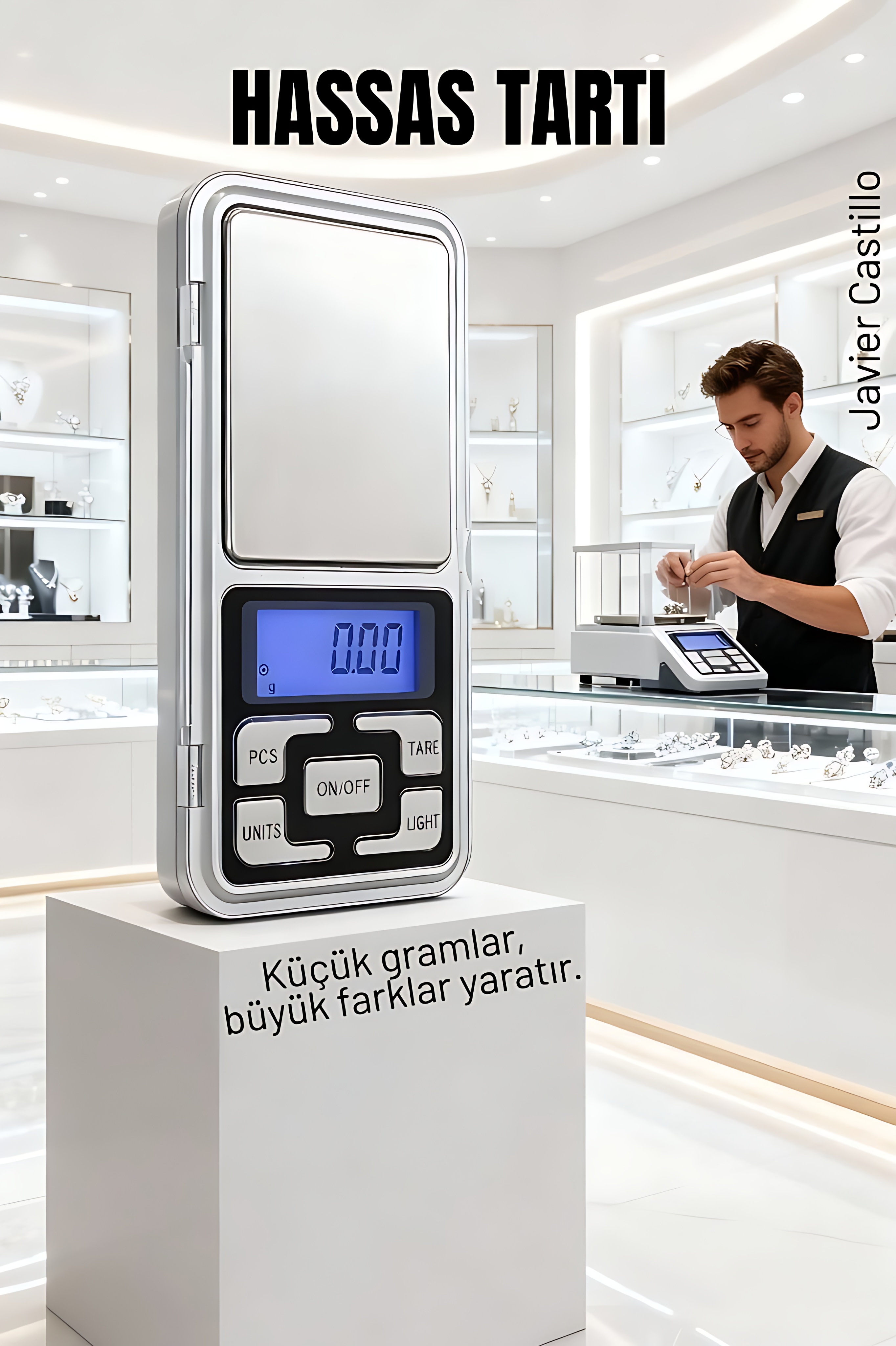 Hassas Cep Tartısı 0.01g - 200g | Kuyumcu & Mutfak Tipi Profesyonel Dijital Ölçüm Cihazı  722654