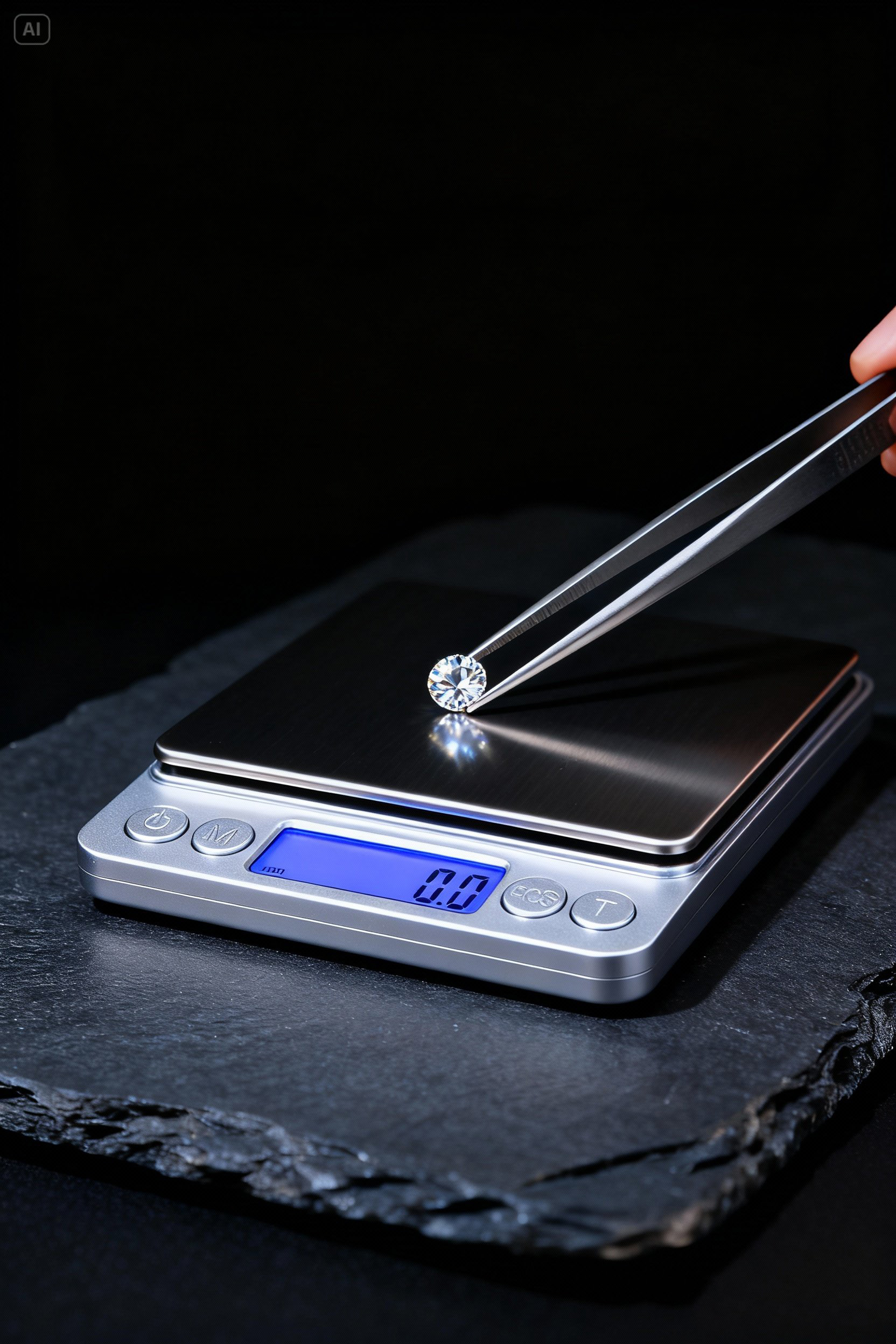 Hassas Terazi 0.01g - 500g Dijital Mutfak ve Kuyumcu Tartısı -  Diyet Tartısı Çelik Yüzey 722656