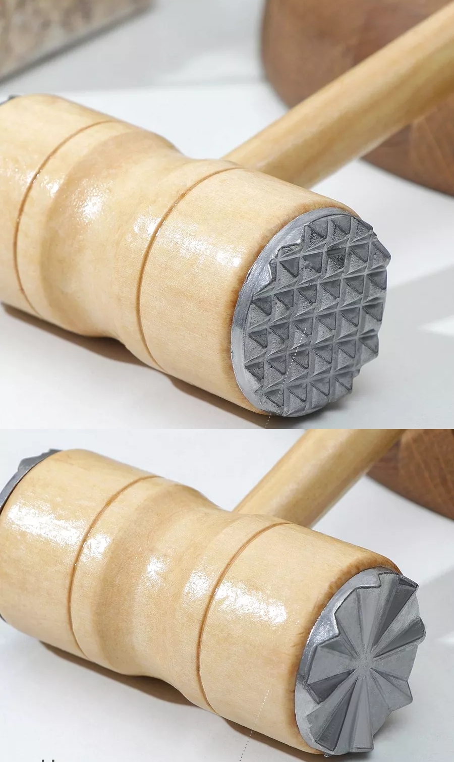 Ahşap Saplı Profesyonel Et Dövücü, Zeytin ve Ceviz Kırıcı Çekiç 722660