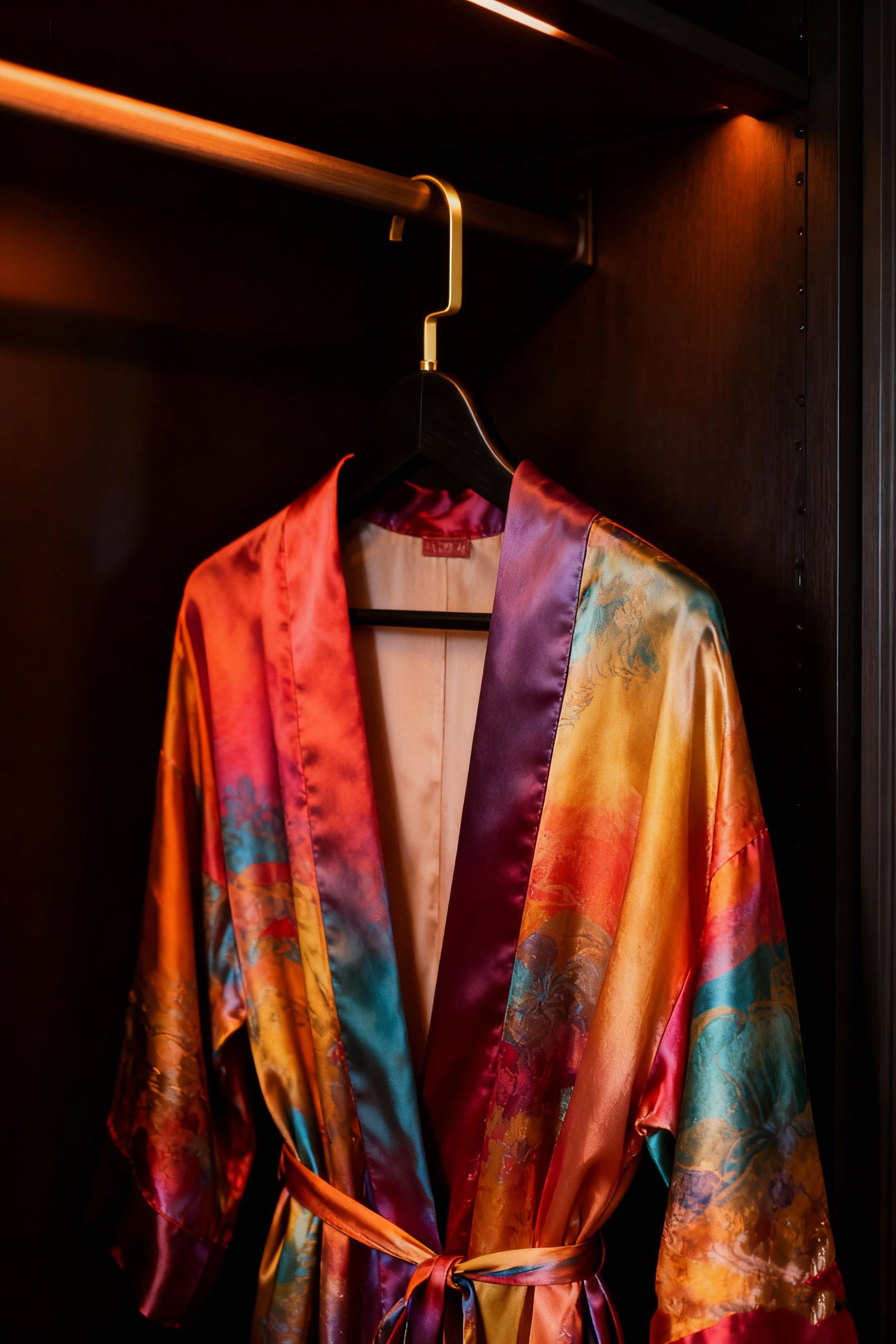 LasVegas Ahşap Elbise Askısı - 6'lı Set, Lüks Amerikan Kancalı Gardırop Düzenleyici 722663