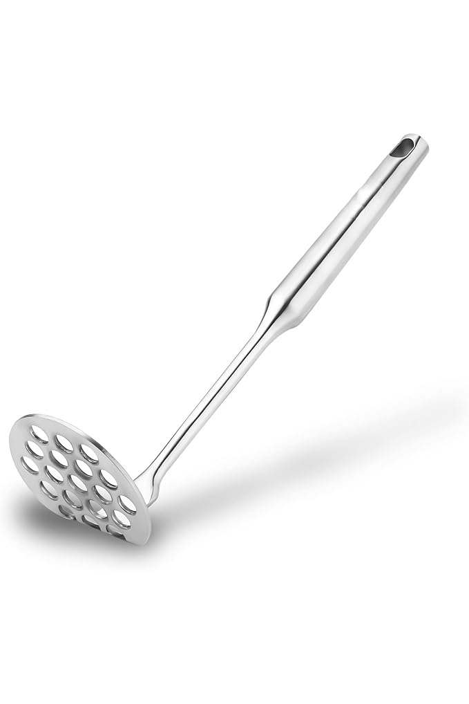 304 Paslanmaz Çelik Lüks Patates Ezici - 23 cm Profesyonel Püre Yapıcı & Mutfak Gereci 722683