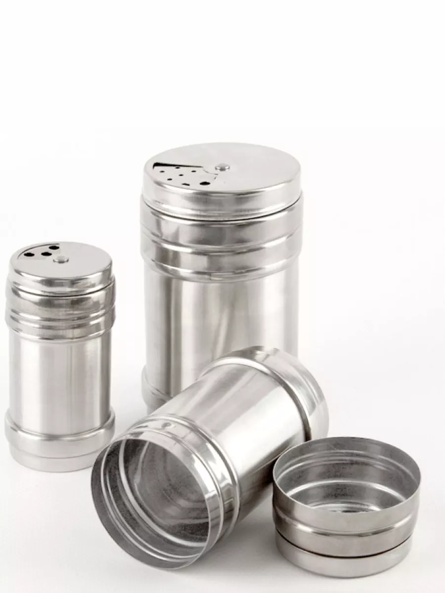 Inox 3’lü Baharatlık Seti - Ayarlanabilir Başlıklı Gurme Serisi 304 Paslanmaz Çelik 722684