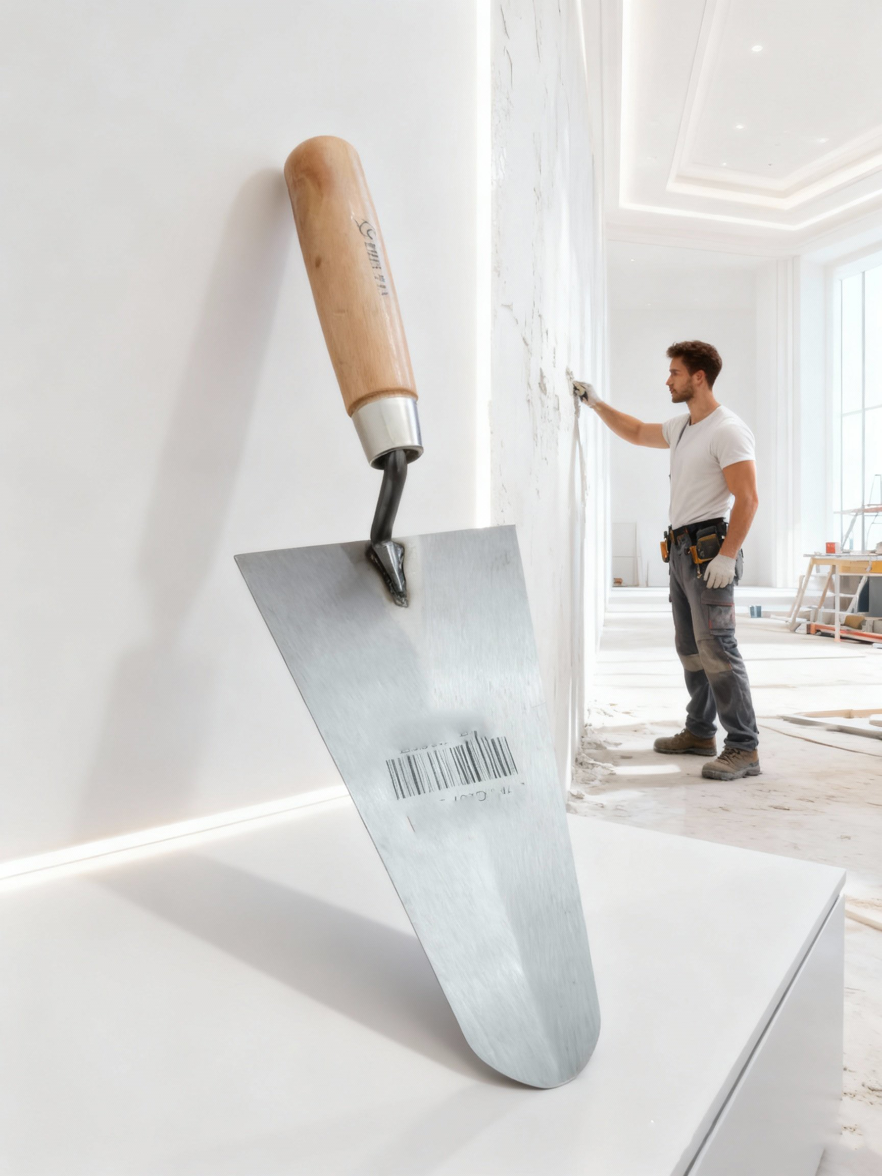 Çelik Sıvacı Malası 17.5 cm - Ultra Dayanıklı Ergonomik Saplı Premium Mala 722685