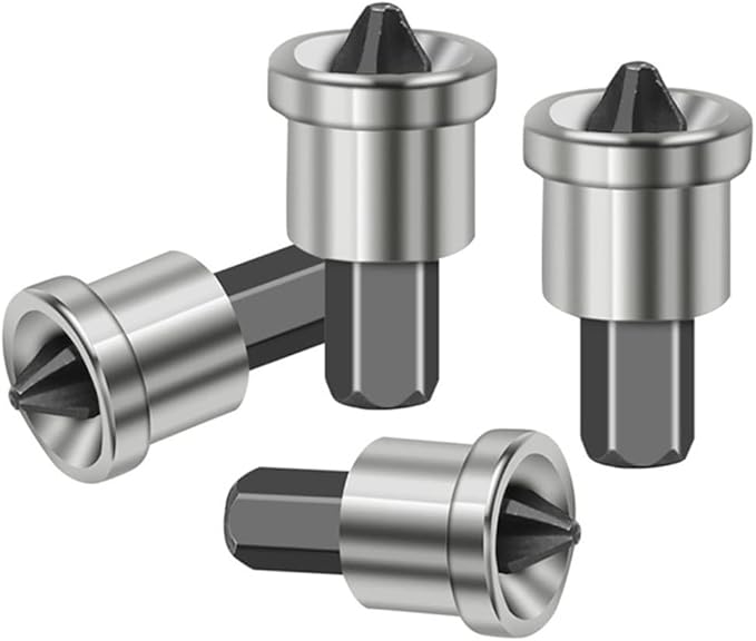 10 Adet Alçıpan Bits Uç Seti - Manyetik Ph2 Krom Çelik 25mm Vidalama Başlığı 722687