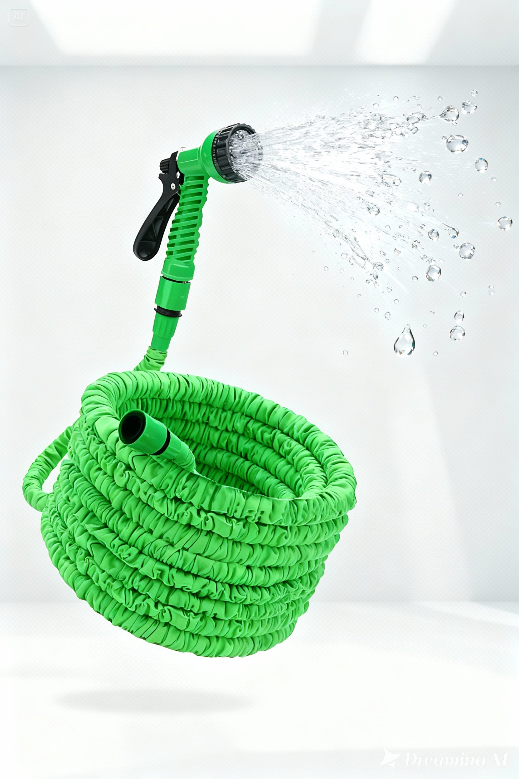 15 Metre Premium Uzayabilen Bahçe Hortumu - 7 Fonksiyonlu Başlık ve Esnek Tasarım 722694