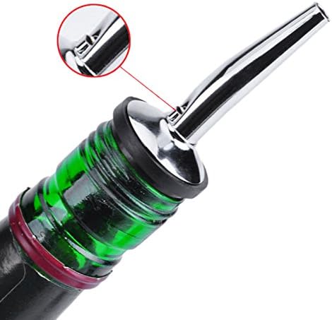 2 Adet Inox Çelik Akıtmaz Yağdanlık Ucu - Profesyonel Şişe Tıpası & Sosluk Başlığı 722707