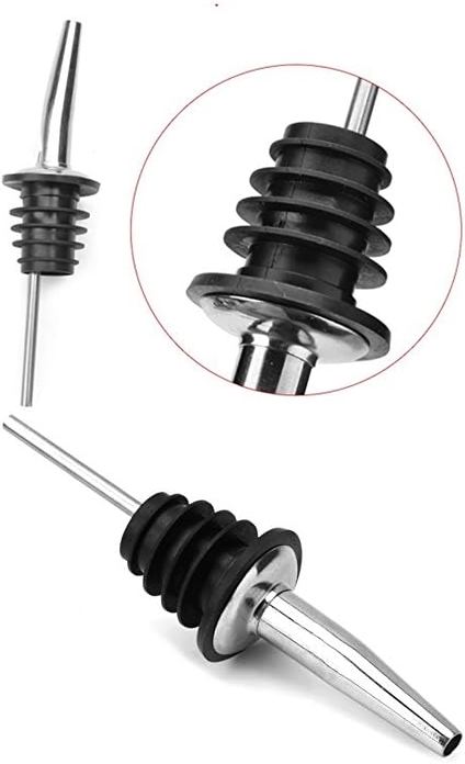 2 Adet Profesyonel Inox Paslanmaz Çelik Free Flow Pourer (Akıtıcı) 722708