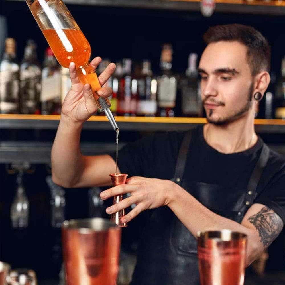 2 Adet Profesyonel Inox Paslanmaz Çelik Free Flow Pourer (Akıtıcı) 722708