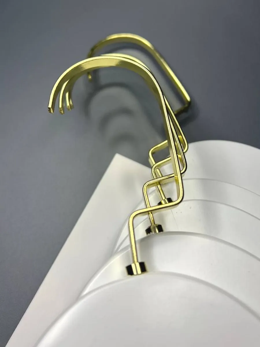 LasVegas Ahşap Elbise Askısı - 6'lı Set, Lüks Amerikan Kancalı Gardırop Düzenleyici 722712