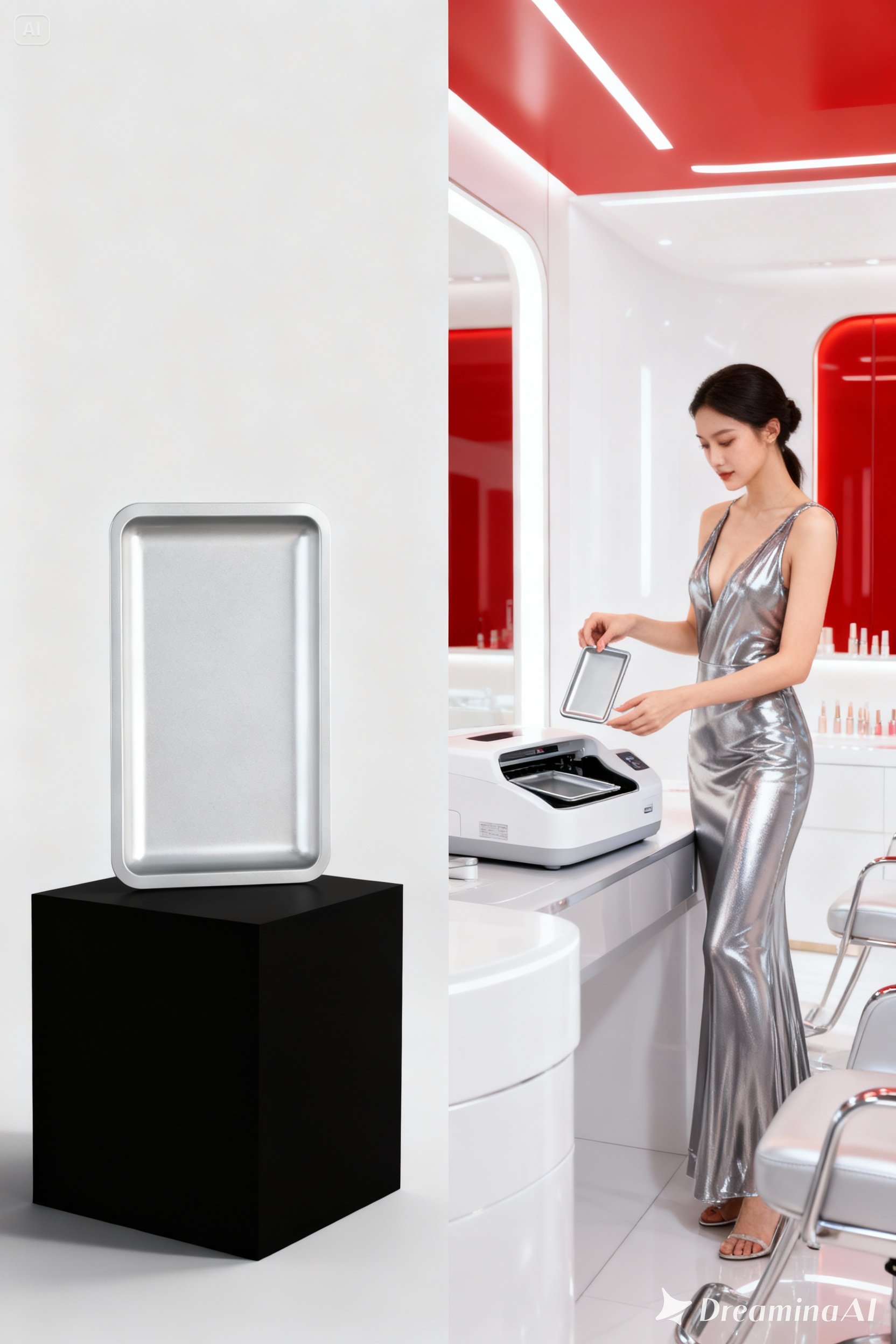 Premium Cerrahi Çelik Sterilizasyon Tepsisi 18x12cm: Paslanmaz Lüks Medikal & Kozmetik Küvet 722718