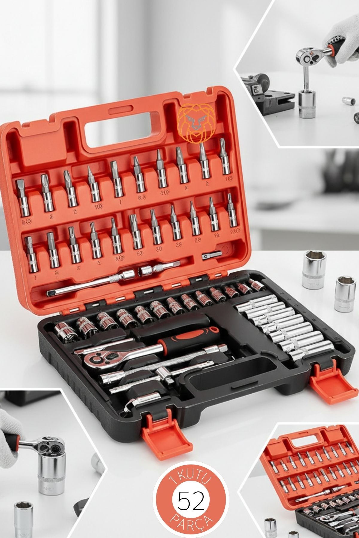 53 Parça Profesyonel Lokma Takımı - 1/4