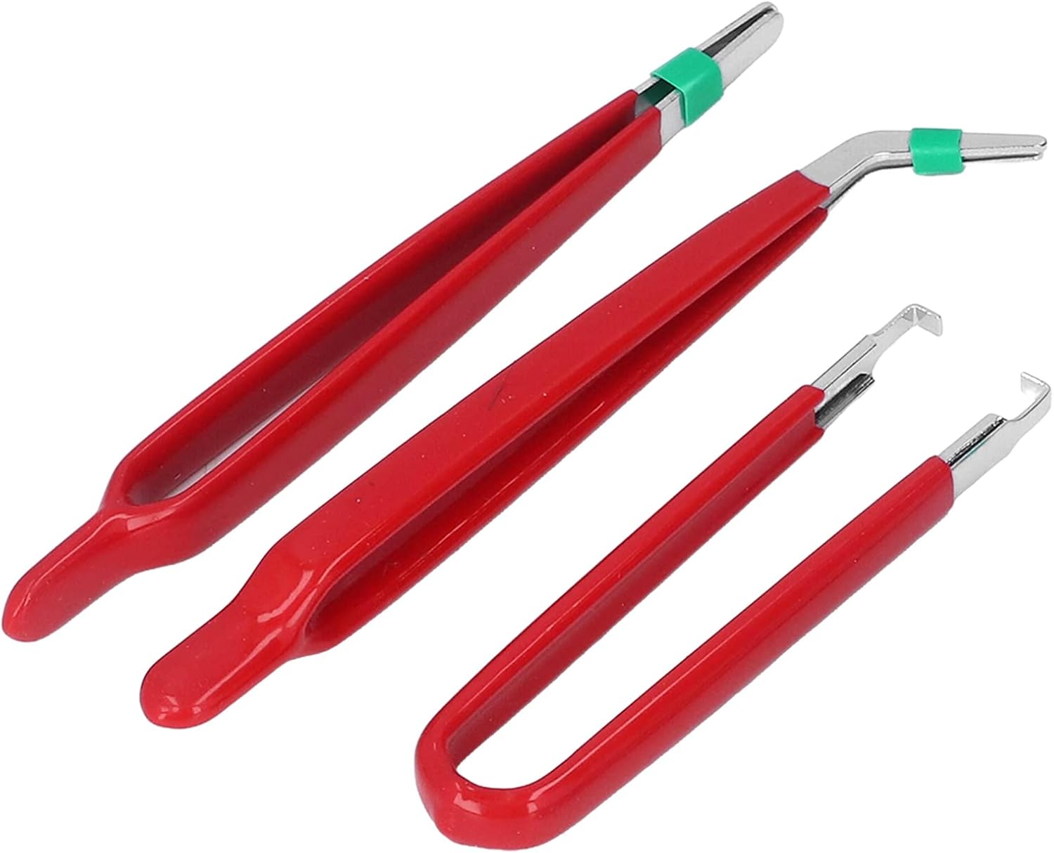 7’li Profesyonel Hassas Cımbız Seti - Antistatik Çelik, Elektronik Tamir & Hobi Kiti 722719