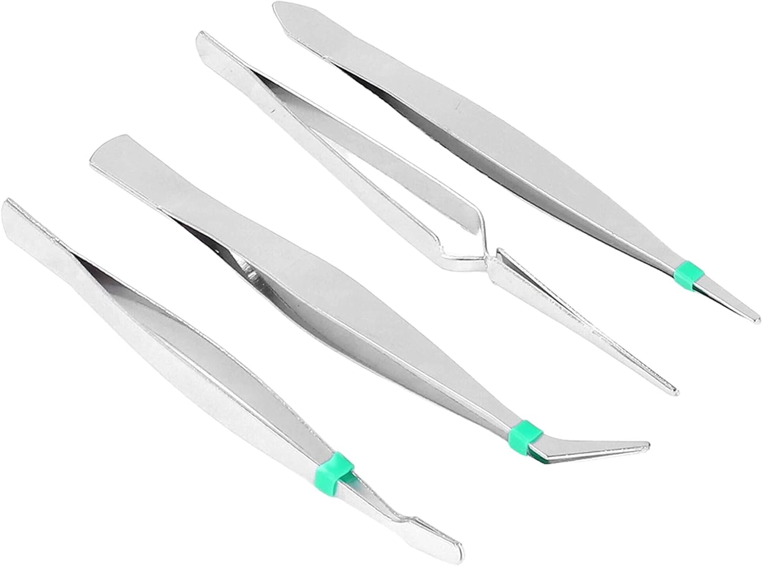 7’li Profesyonel Hassas Cımbız Seti - Antistatik Çelik, Elektronik Tamir & Hobi Kiti 722719