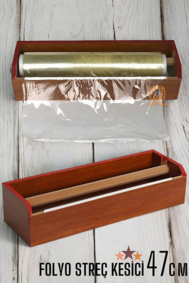  Streç Film Kesici Ahşap Streçlik Folyo Ve Streç Film Kesici 47 Cm 714953