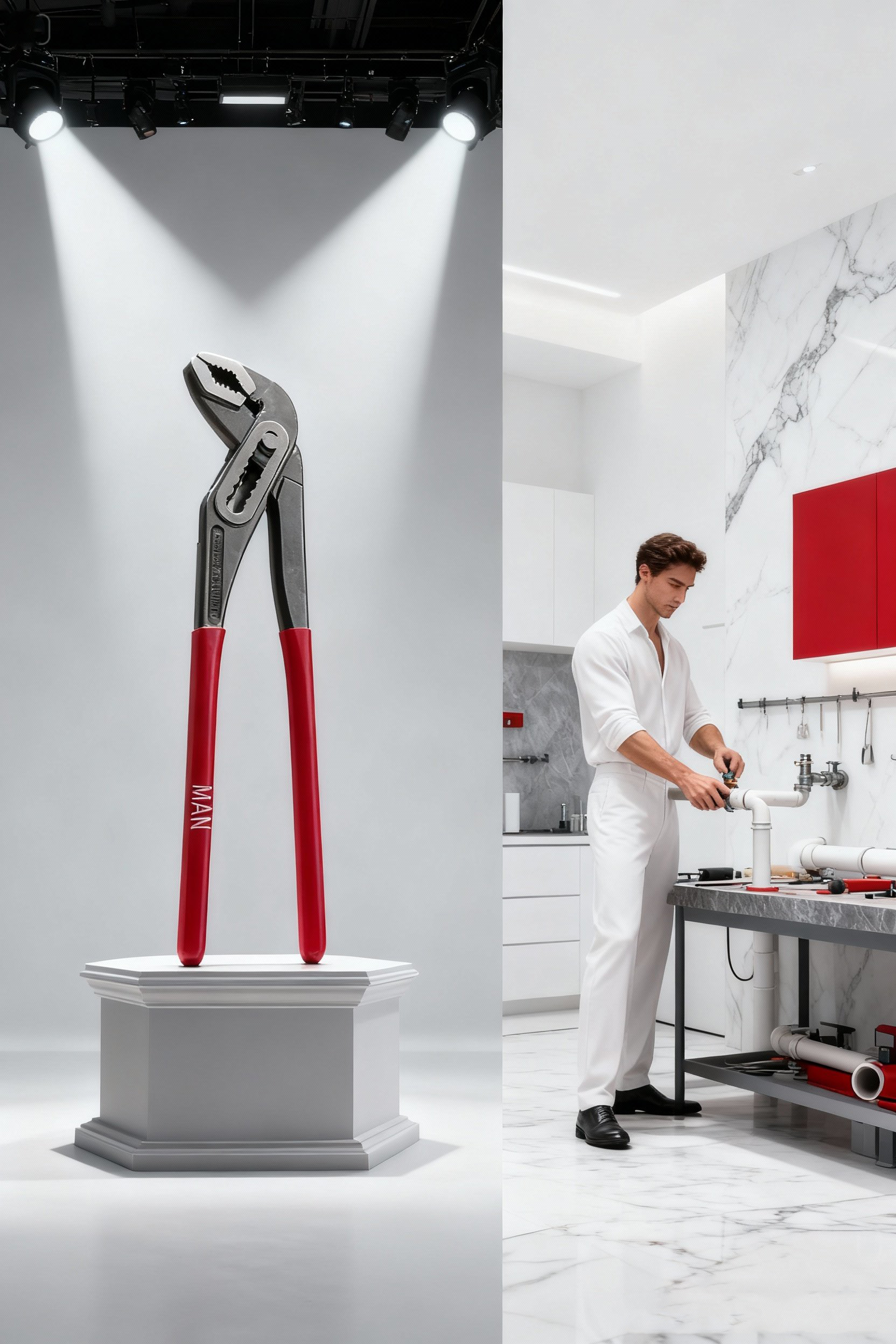 Profesyonel Ayarlı Fort Pense - 10 İnç Chrome Vanadium Zırhlı Seri, Yüksek Torklu Kanal Pense 722733