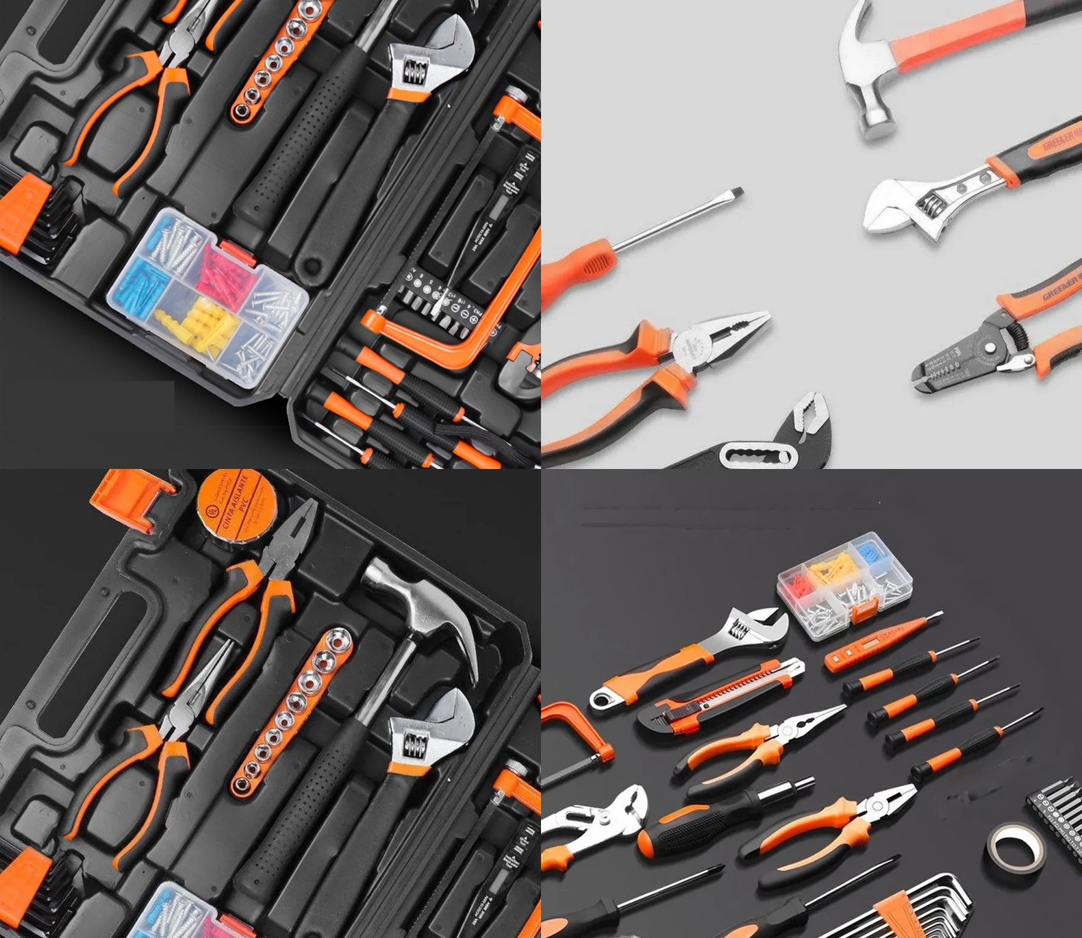 105 Parça Profesyonel Çantalı El Aletleri Seti - Tam kapsamlı Usta Kiti - 722736