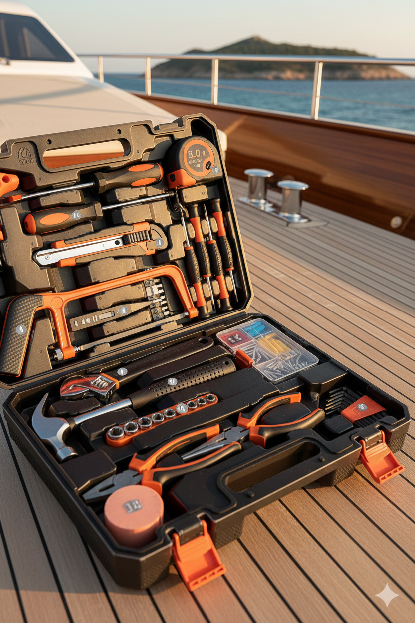 105 Parça Profesyonel Çantalı El Aletleri Seti - Tam kapsamlı Usta Kiti - 722736