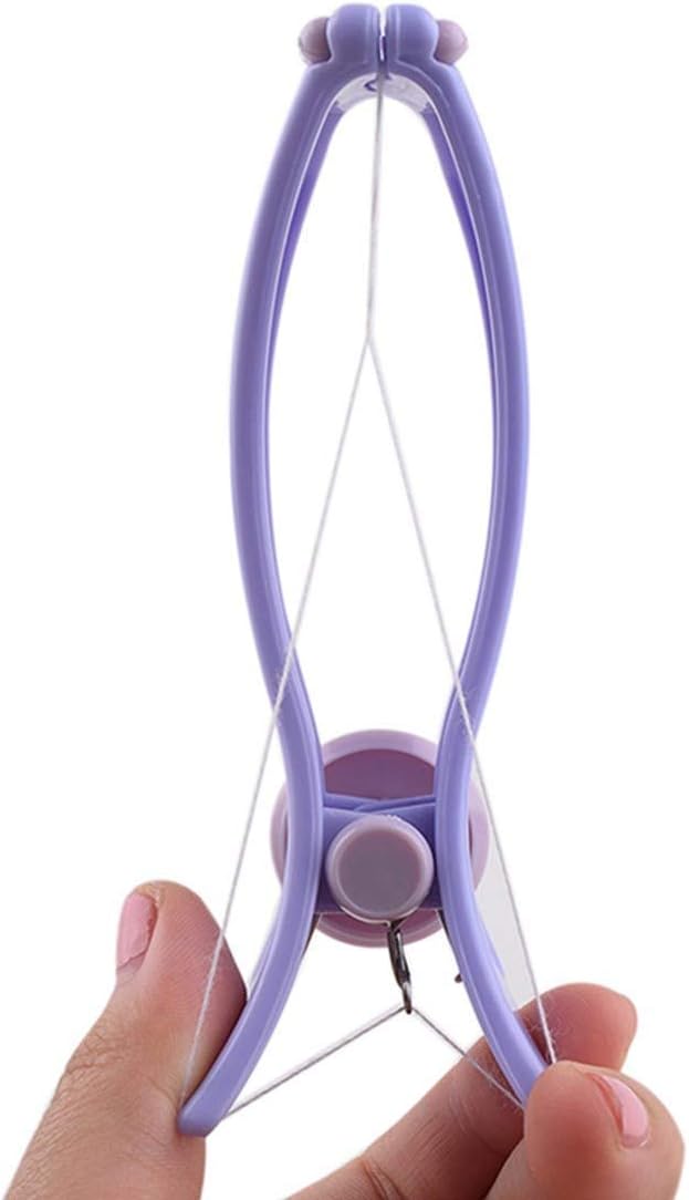 Acısız Pratik Yüz Tüy Alma Aleti &  500 metre yedek İpli Epilasyon Yayı  Pürüzsüz Dokunuş  722741