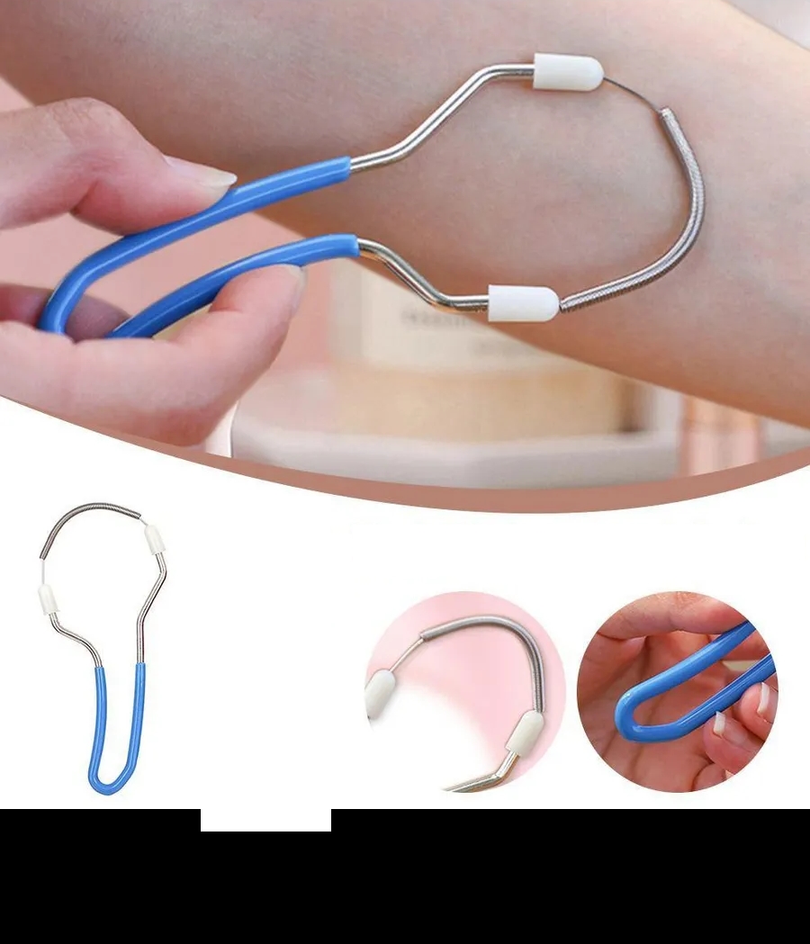 Pürüzsüzlük Sanatı: Pratik Yaylı Yüz Epilatörü: İnce Tüylere Kesin Çözüm, Bıyık ve Yüz Tüy Alma Yayı 722770