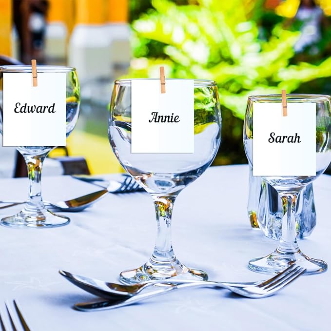 48 Adet Mini Ahşap Mandal 2,5 cm - Fotoğraf Sunum, Paketleme ve Dekoratif Not Tutucu Seti 722781