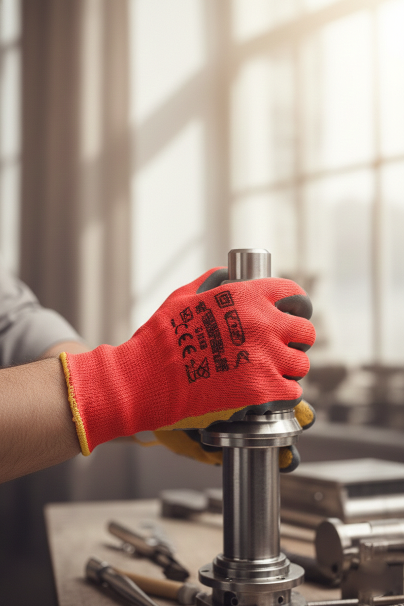 Ultra Dayanıklı Kavrama Teknolojili 4'lü İş Eldiveni Seti - Profesyonel Atölye ve Montaj Serisi 722784