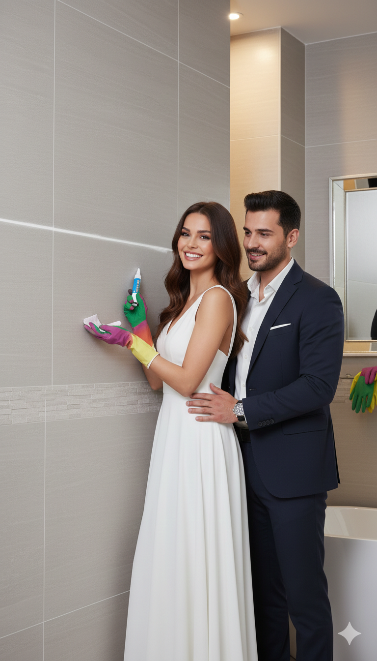 Beyaz Derz Kalemi - Seramik Arası Rötüş Kalemi - 60mt Kapasiteli Profesyonel Beyazlatıcı 722791