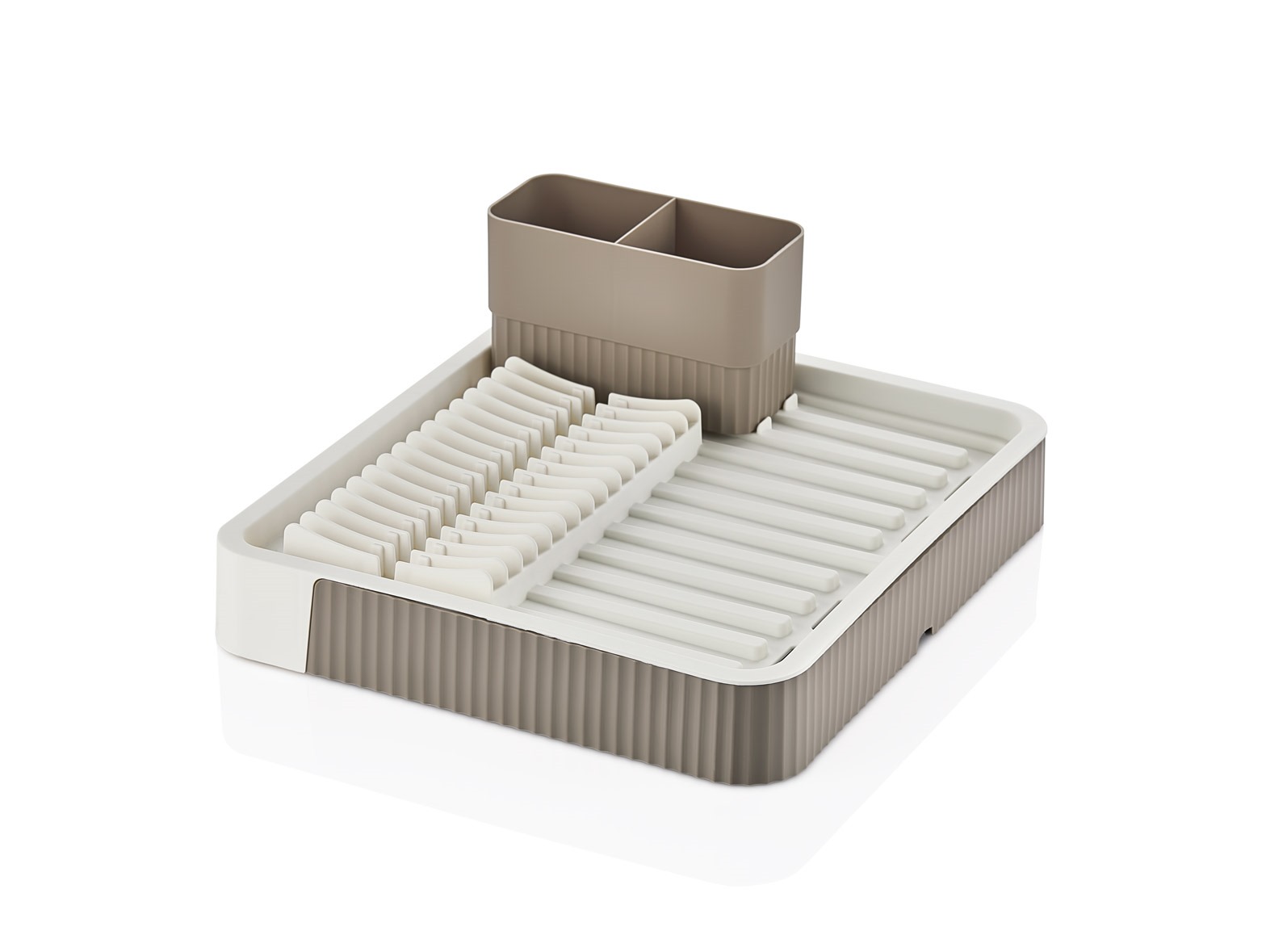  Açılır-Kapanır Bulaşıklık - Bulaşık Durulama Sepeti Tabaklık Bulaşık Kurutmalık LATTE 721706