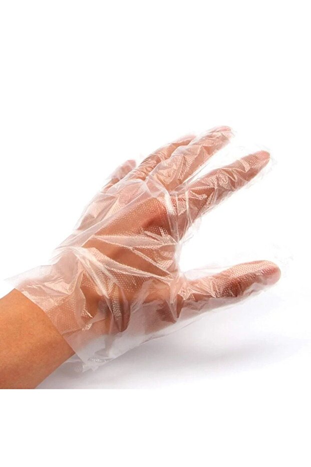 400 Adet Tek Kullanımlık Şeffaf Eldiven 718946