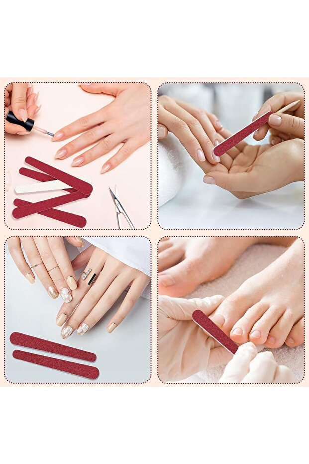 12’li Hijyenik Kullan-At Çift Taraflı Törpü Seti Solingen Professional 720692