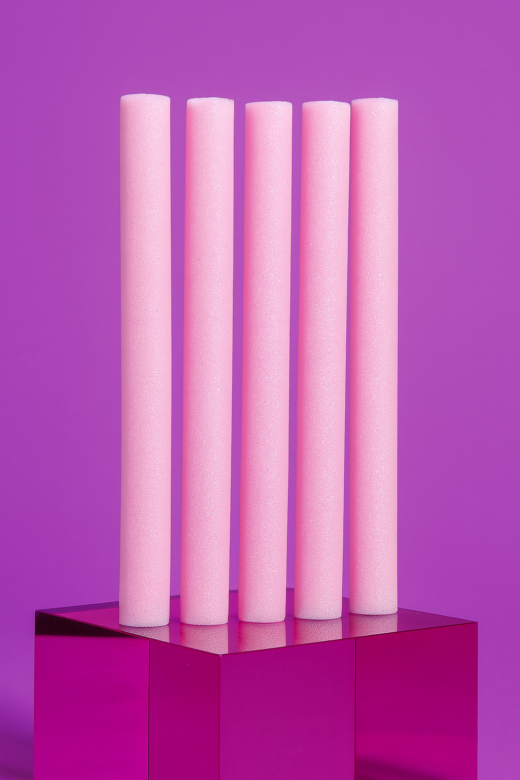 6’lı Profesyonel Sünger Sosis Saç Bigudisi – Isısız Doğal Dalgalar Solingen Professional 719759