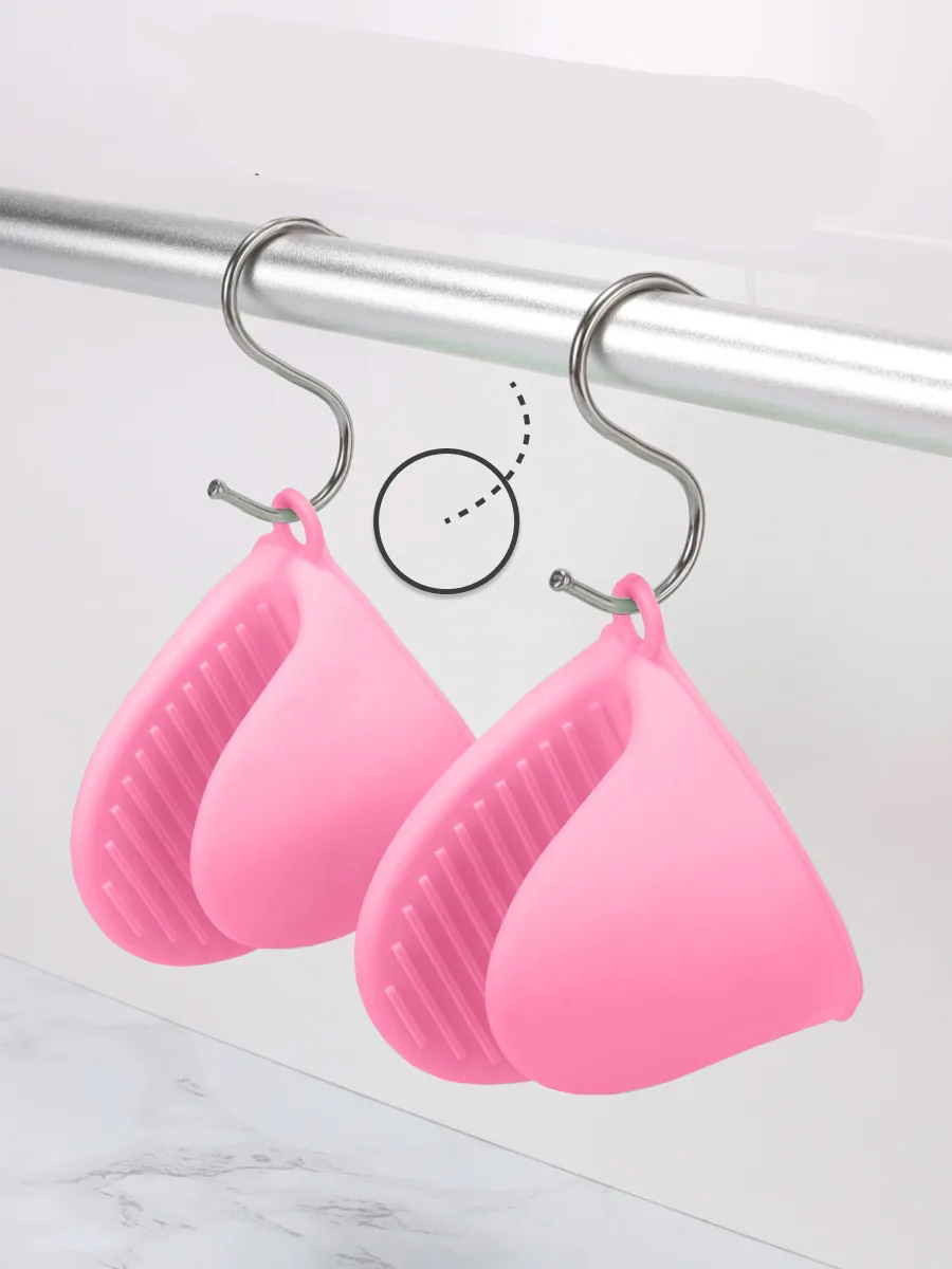 Valeria Serisi - Isıya Dayanıklı Lüks Silikon Parmak Ucu Tutacağı Fırın Eldiveni 718989