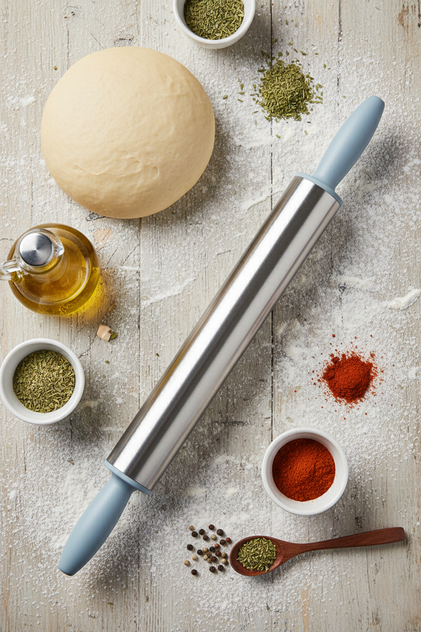  Isabella Series - Profesyonel P6061 Alüminyum Saf Kaplama 47 cm Şef Merdanesi 722819