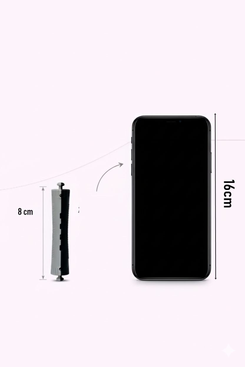 Saç Bigudisi - 12 li Saç Bukle Şekillendirme Seti - Lastikli - Ömürlük Şekillendirme 722829