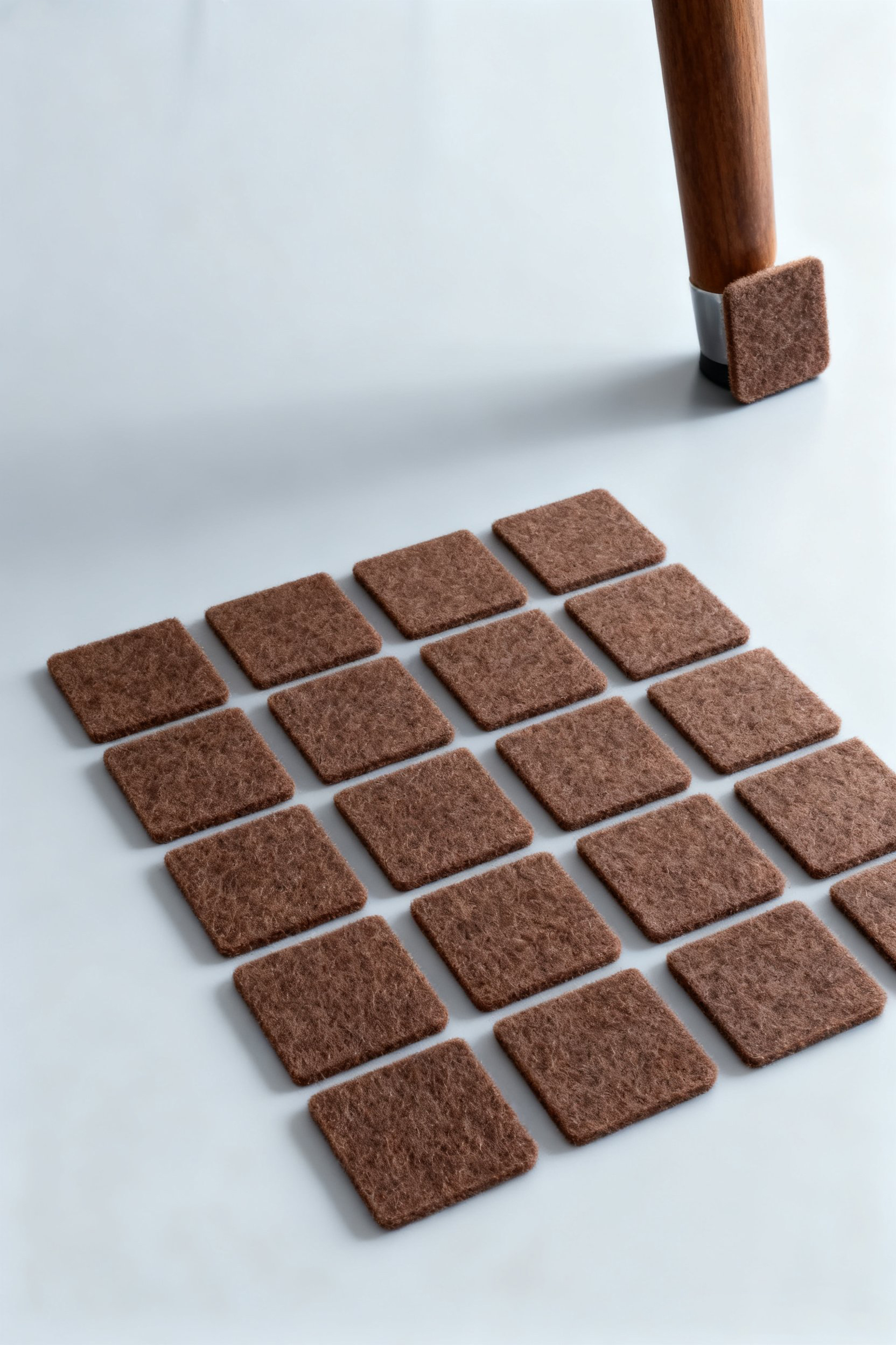 42 Adet Kendinden Yapışkanlı 3x3 cm Premium Zemin Koruyucu Keçe Seti 722846